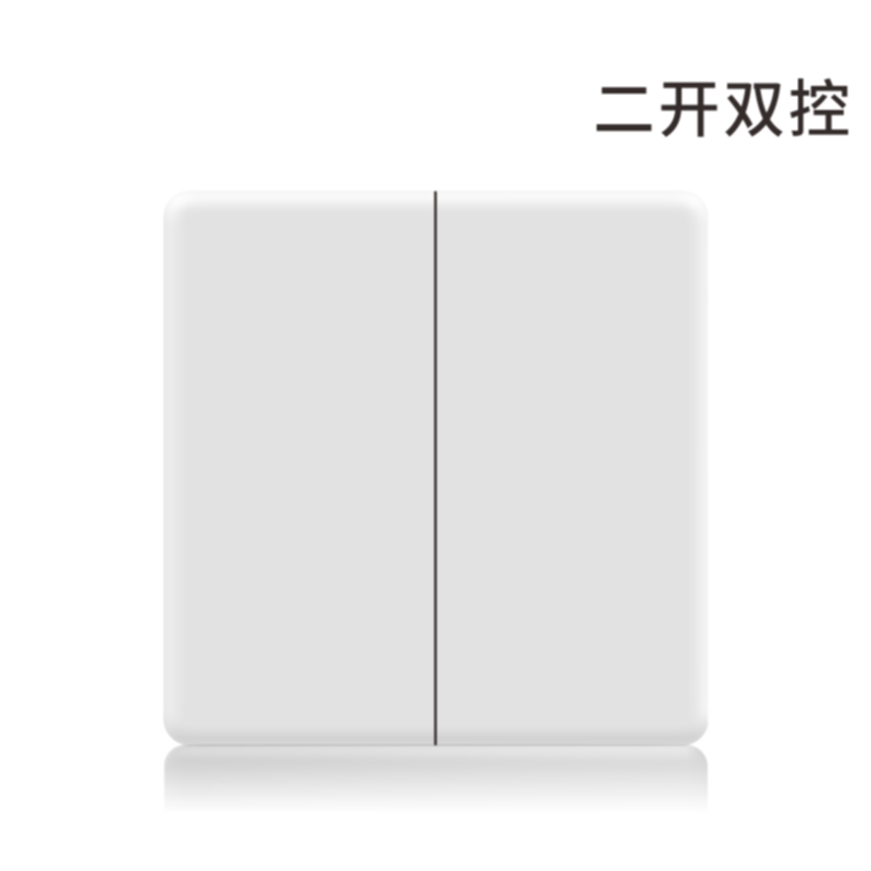 S6加厚白色-二位双控