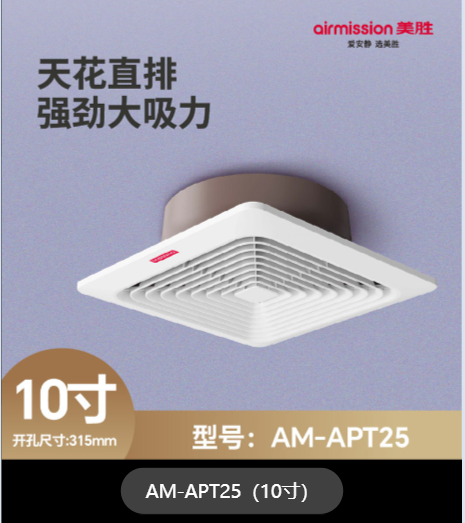 天花扇AM-APT25-10寸